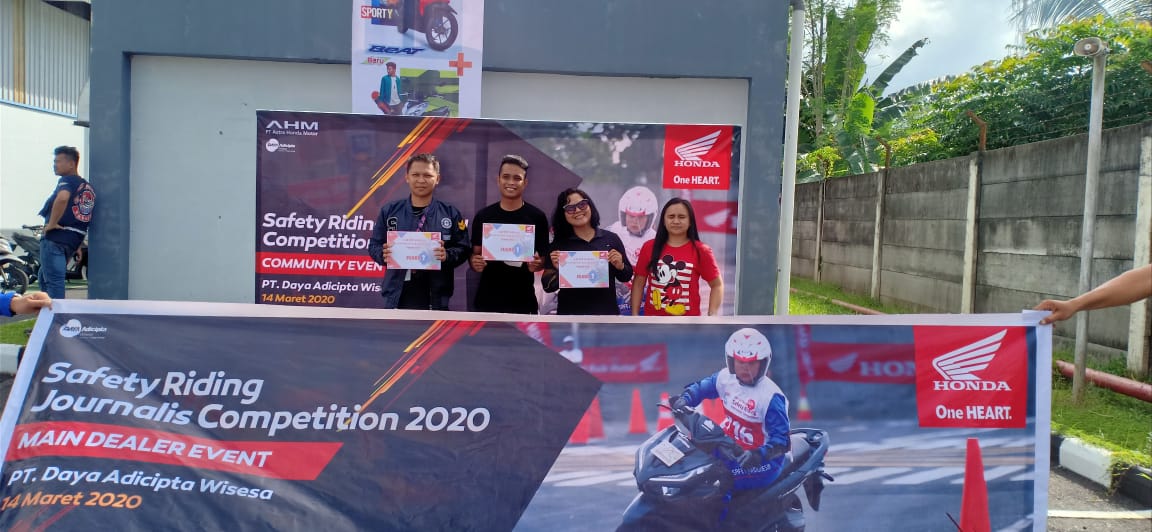 DAW Gelar Pelatihan dan Kompetisi Regional Safety Riding Advisor Community
